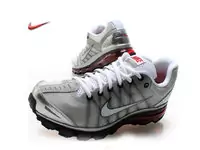 nike air max -blanc-gris